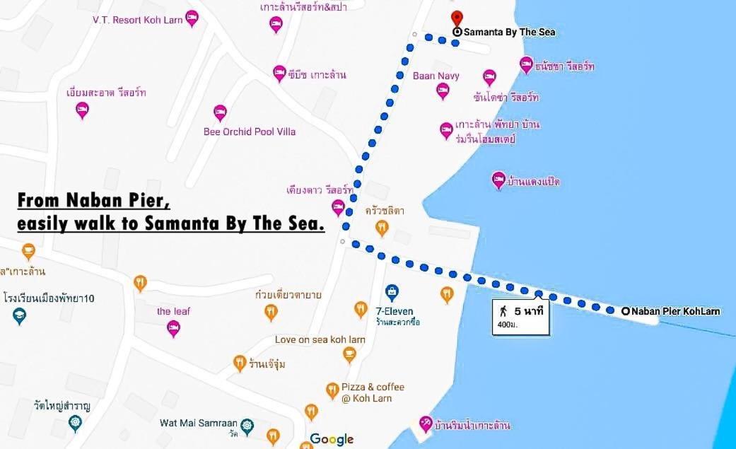 Hotel Samanta By The Sea (Adults Only) Ko Lan Zewnętrze zdjęcie